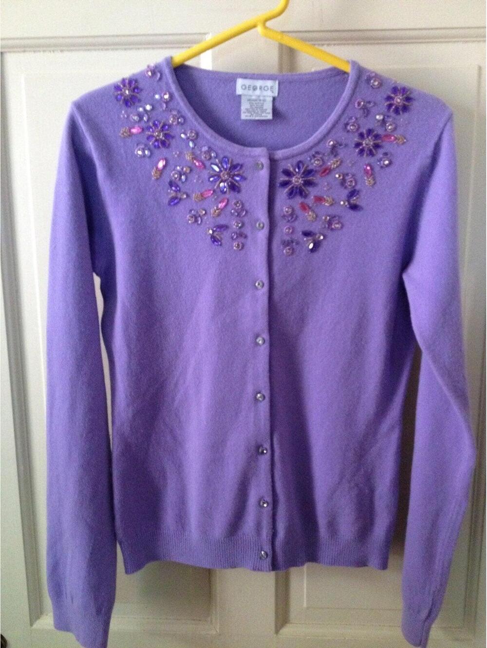 George Purple Sweater